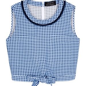 Timo Weiland x Banana Republic gingham top sz0